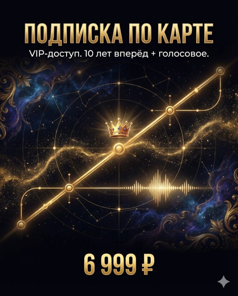 22. Подписка по Карте — VIP — 6 999 ₽